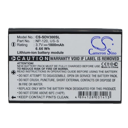 Bsc Preferred Sonocaddie AutoPlay V300 V300 Plus GPS Replacement Battery CS-SDV300SL